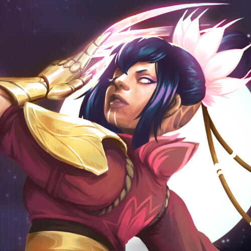 Kamigawa Alt Art | Kiku, Night's Flower